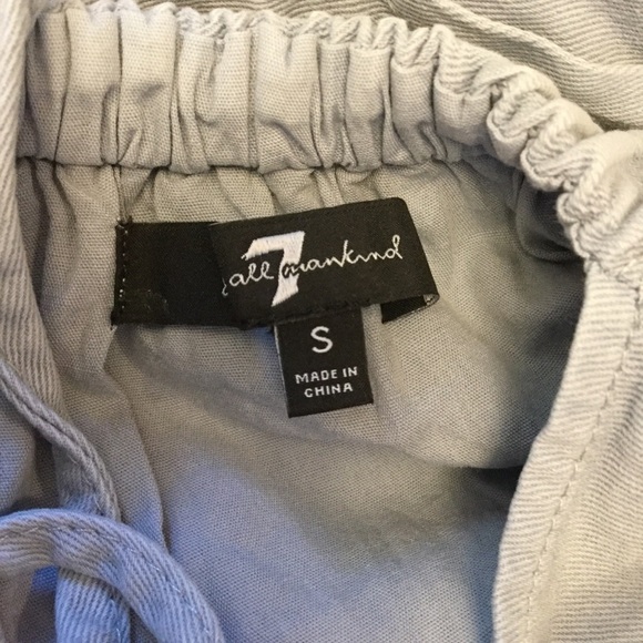 7 For All Mankind Blue Dress Open Lace Back Size Small - Picture 5 of 7